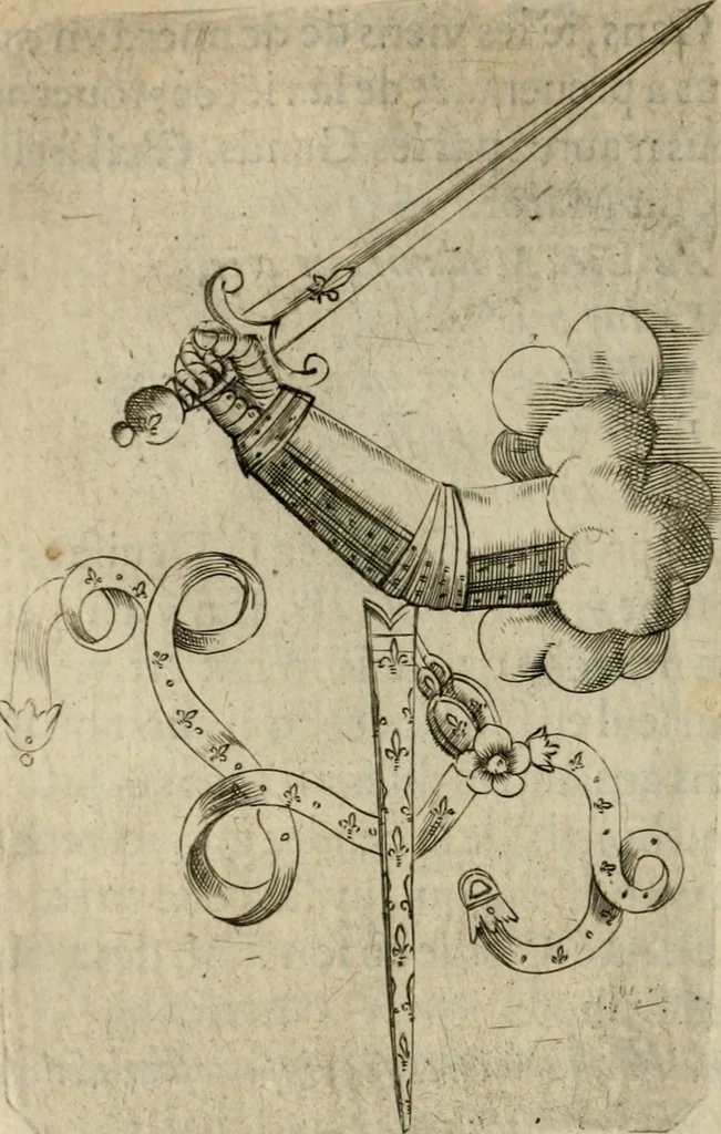An illustration from Deuises heroiques et emblemes, 1621, leaf 133