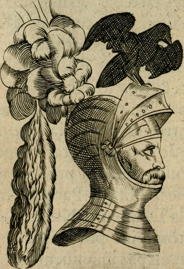 An illustration from Deuises heroiques et emblemes, 1621, leaf 155