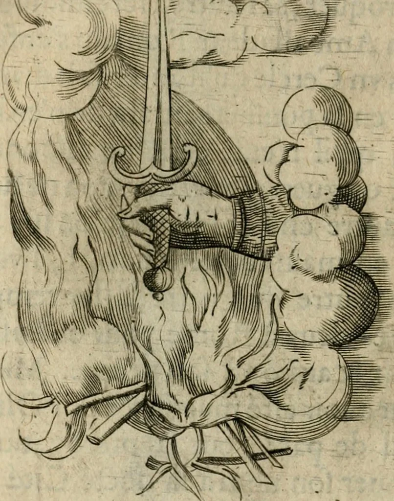 An illustration from Deuises heroiques et emblemes, 1621, leaf 175