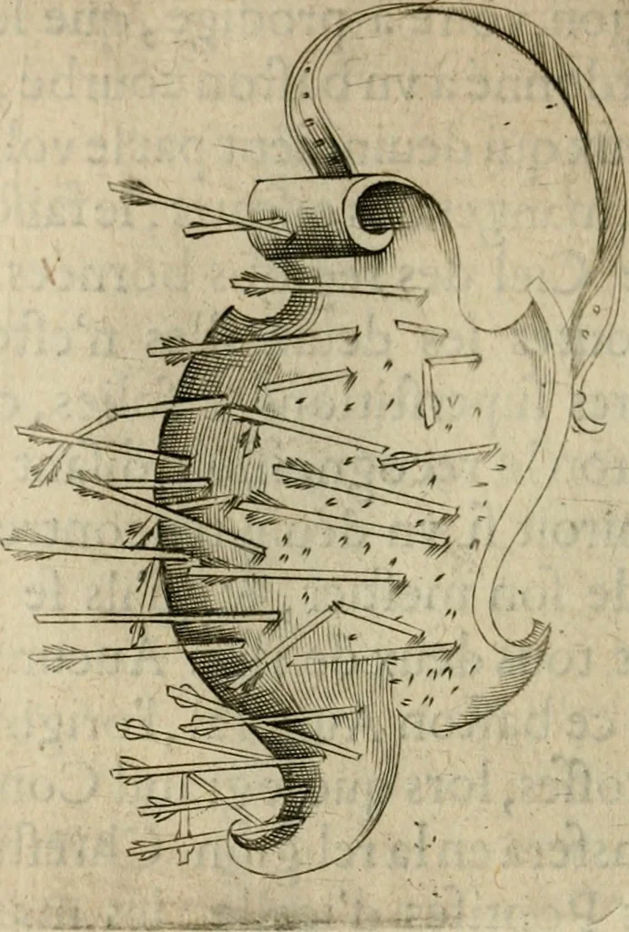 An illustration from Deuises heroiques et emblemes, 1621, leaf 181