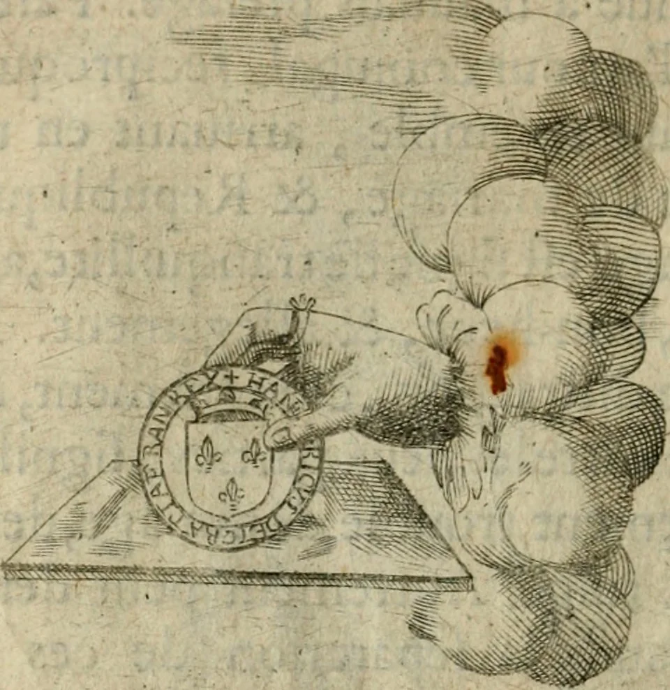 An illustration from Deuises heroiques et emblemes, 1621, leaf 229