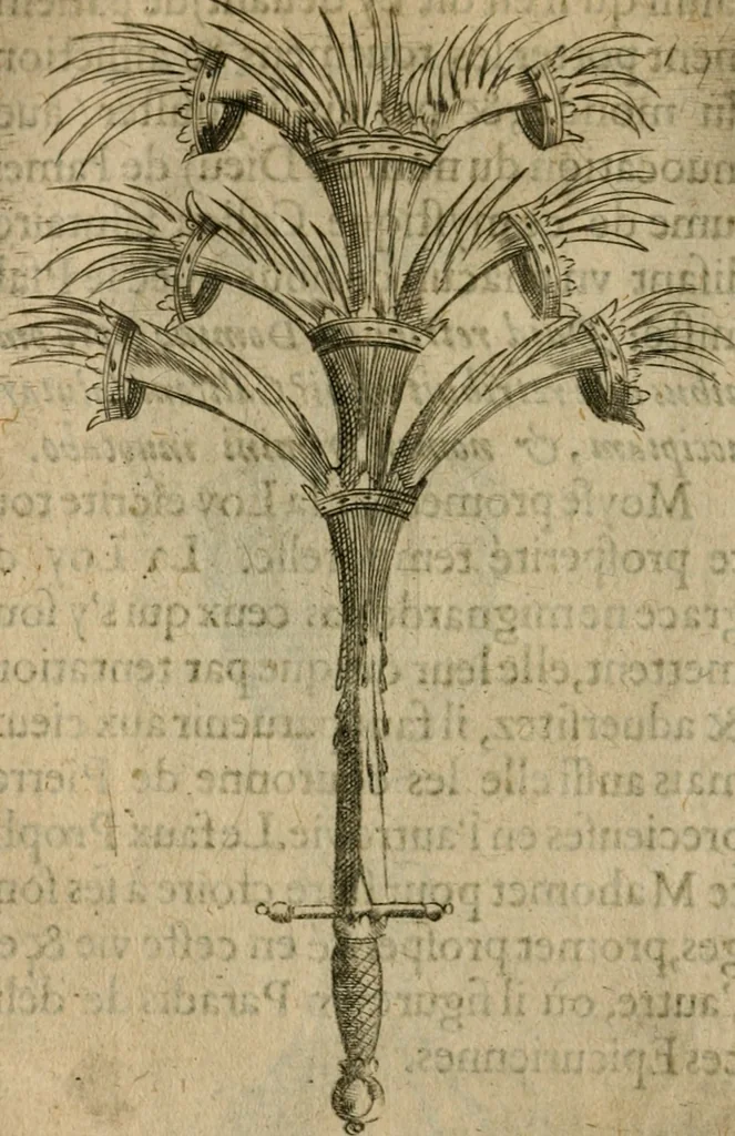 An illustration from Deuises heroiques et emblemes, 1621, leaf 263