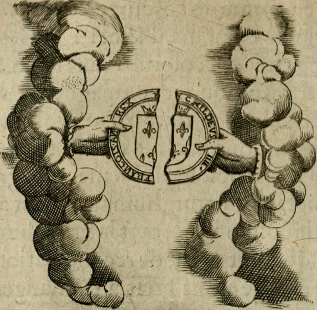 An illustration from Deuises heroiques et emblemes, 1621, leaf 27