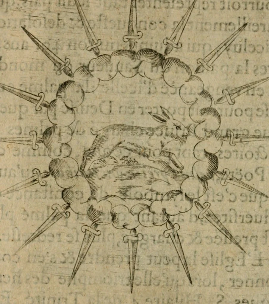 An illustration from Deuises heroiques et emblemes, 1621, leaf 273