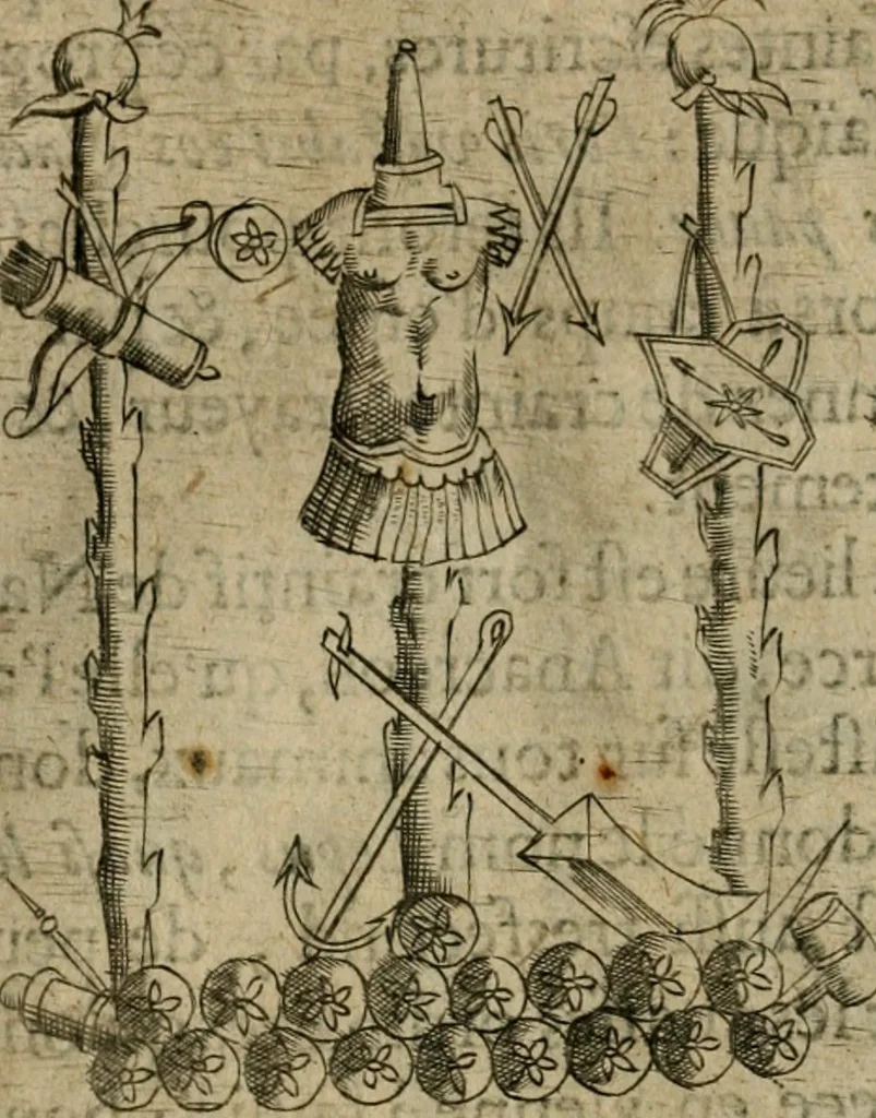 An illustration from Deuises heroiques et emblemes, 1621, leaf 275
