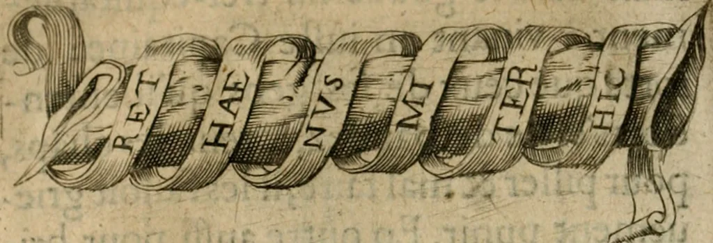 An illustration from Deuises heroiques et emblemes, 1621, leaf 317