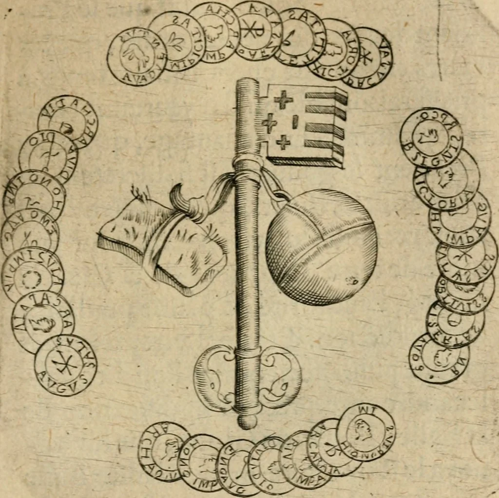 An illustration from Deuises heroiques et emblemes, 1621, leaf 322