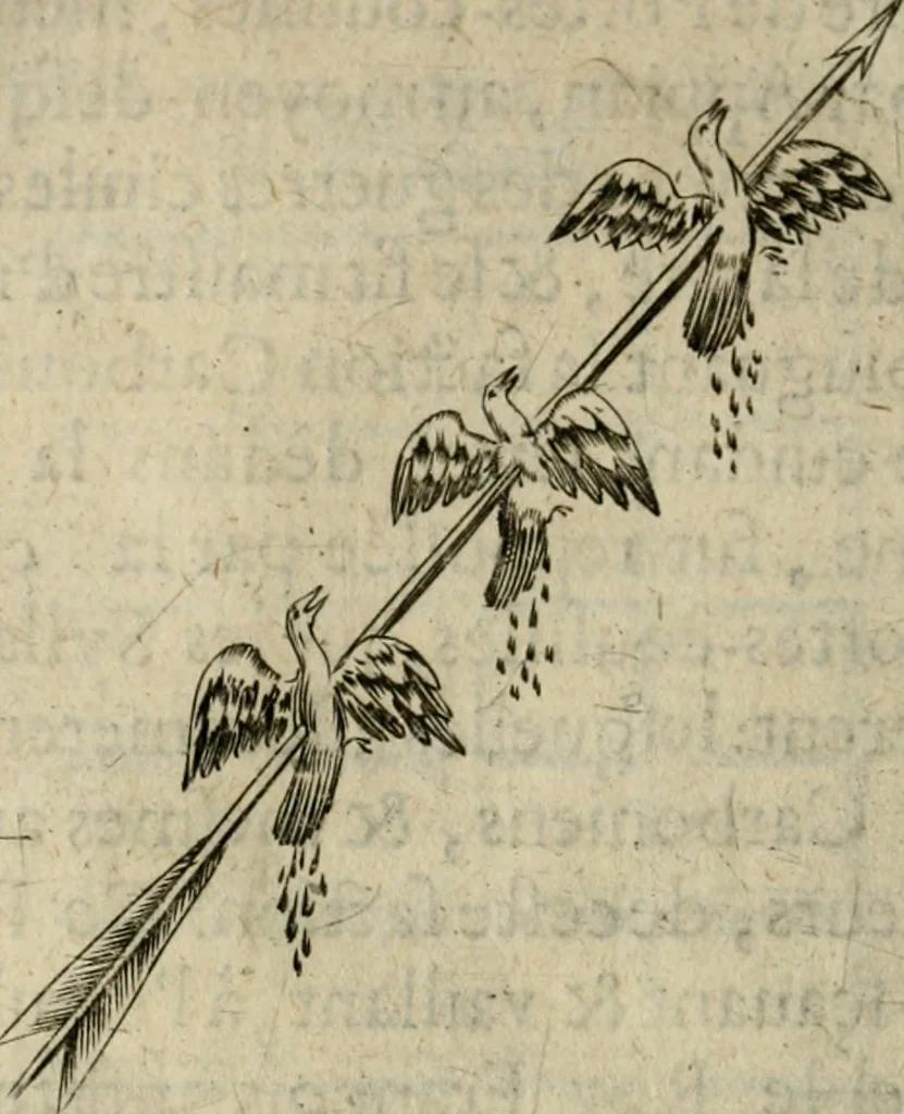 An illustration from Deuises heroiques et emblemes, 1621, leaf 55
