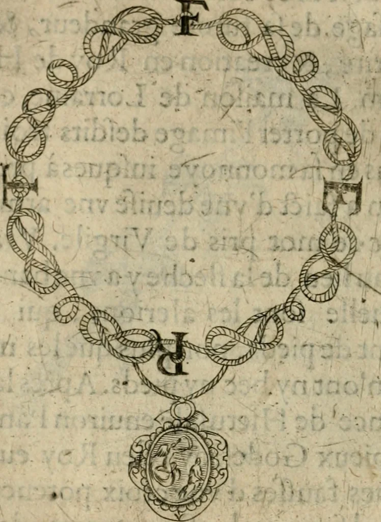 An illustration from Deuises heroiques et emblemes, 1621, leaf 57