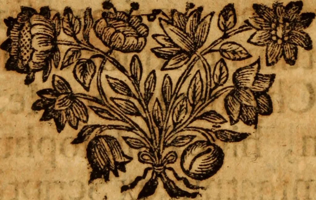 An illustration from De urinis et pulsibus : de missione sanguinis, de febribus, de morbis capitis, et pectoris, 1698, leaf 19