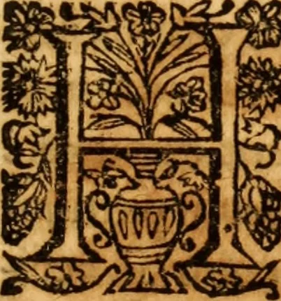 An illustration from De urinis et pulsibus : de missione sanguinis, de febribus, de morbis capitis, et pectoris, 1698, leaf 66