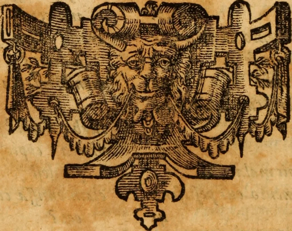An illustration from De urinis et pulsibus : de missione sanguinis, de febribus, de morbis capitis, et pectoris, 1698, leaf 755