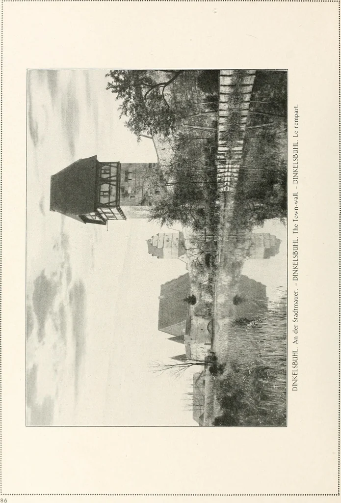 An illustration from Deutsche Baukunst des Mittelalters und der Renaissance : Old German architecture: Ancienne architecture Allemande, 1920, leaf 105