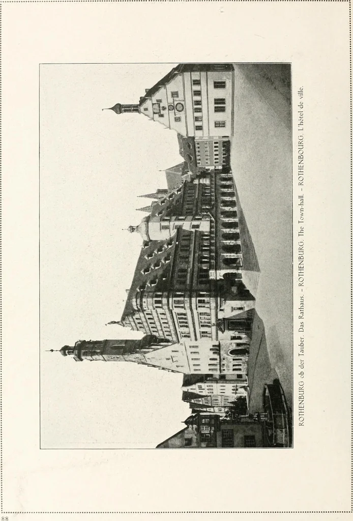An illustration from Deutsche Baukunst des Mittelalters und der Renaissance : Old German architecture: Ancienne architecture Allemande, 1920, leaf 107