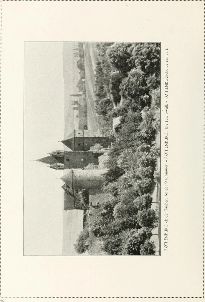 An illustration from Deutsche Baukunst des Mittelalters und der Renaissance : Old German architecture: Ancienne architecture Allemande, 1920, leaf 109