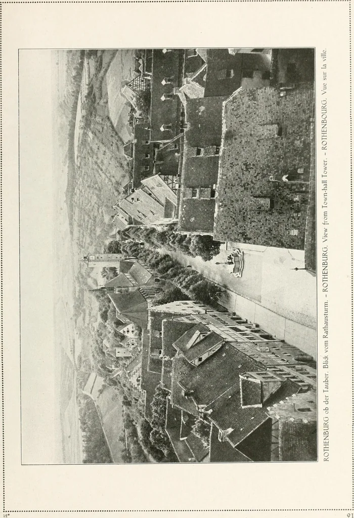 An illustration from Deutsche Baukunst des Mittelalters und der Renaissance : Old German architecture: Ancienne architecture Allemande, 1920, leaf 110