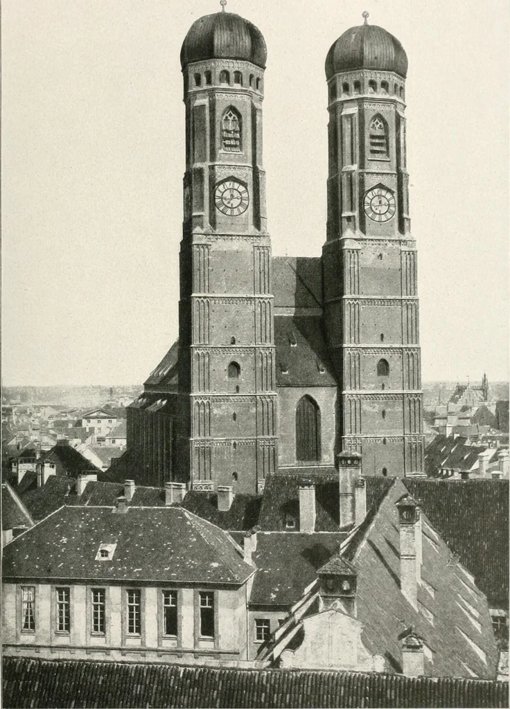 An illustration from Deutsche Baukunst des Mittelalters und der Renaissance : Old German architecture: Ancienne architecture Allemande, 1920, leaf 128
