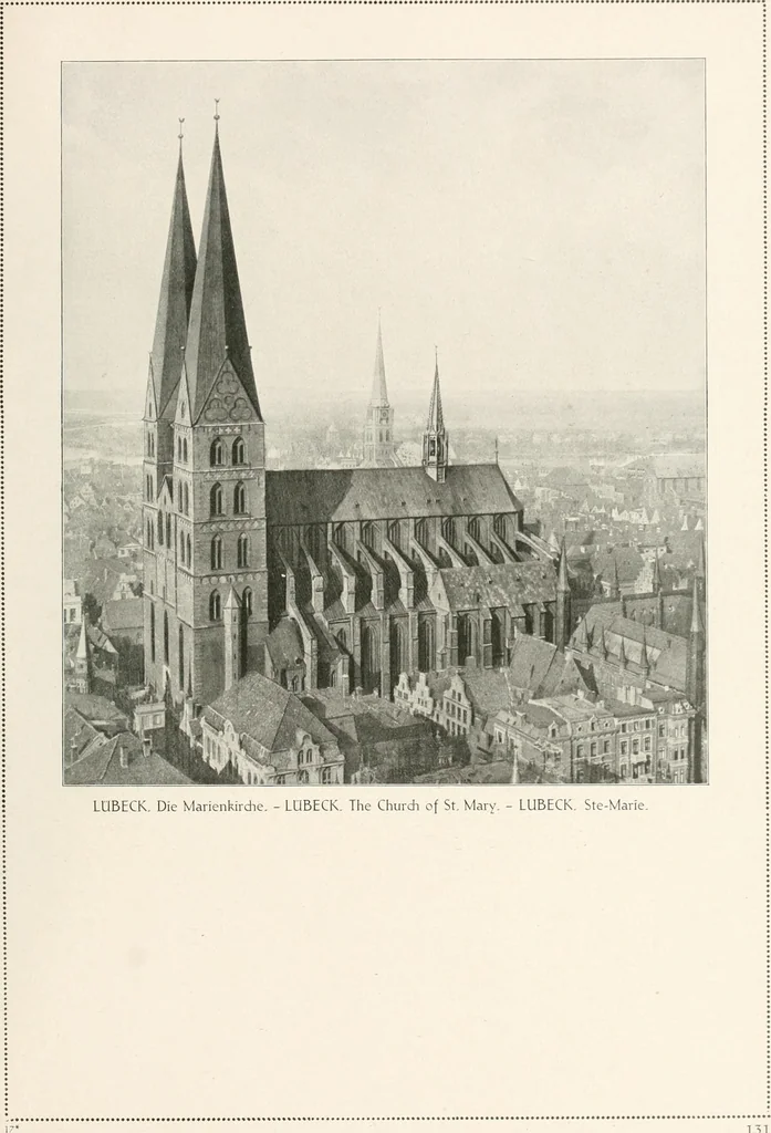 An illustration from Deutsche Baukunst des Mittelalters und der Renaissance : Old German architecture: Ancienne architecture Allemande, 1920, leaf 150