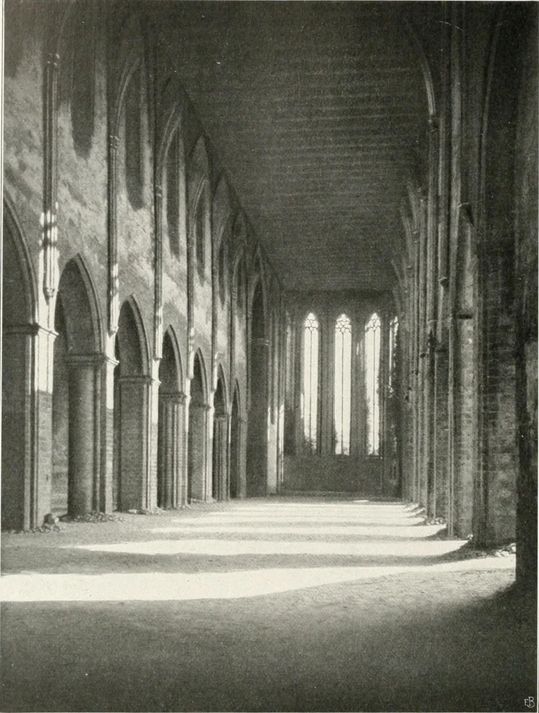 An illustration from Deutsche Baukunst des Mittelalters und der Renaissance : Old German architecture: Ancienne architecture Allemande, 1920, leaf 161