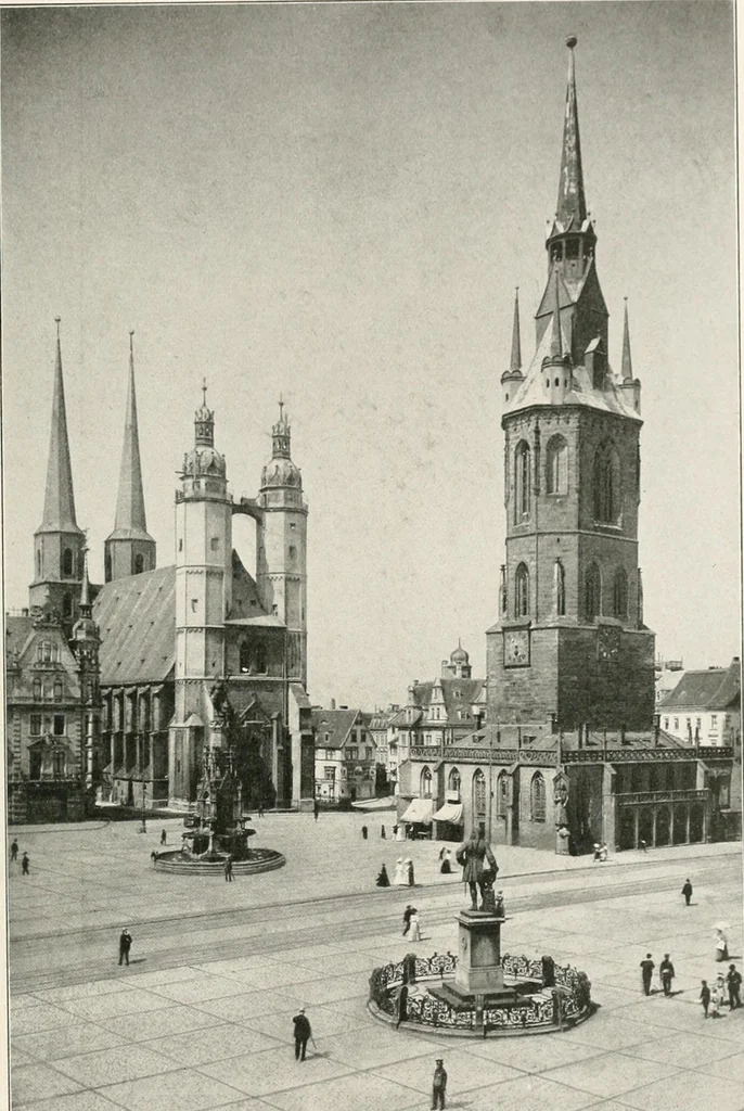 An illustration from Deutsche Baukunst des Mittelalters und der Renaissance : Old German architecture: Ancienne architecture Allemande, 1920, leaf 172