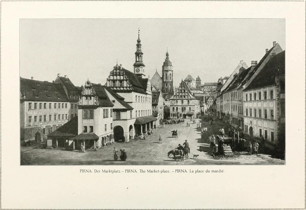 An illustration from Deutsche Baukunst des Mittelalters und der Renaissance : Old German architecture: Ancienne architecture Allemande, 1920, leaf 173