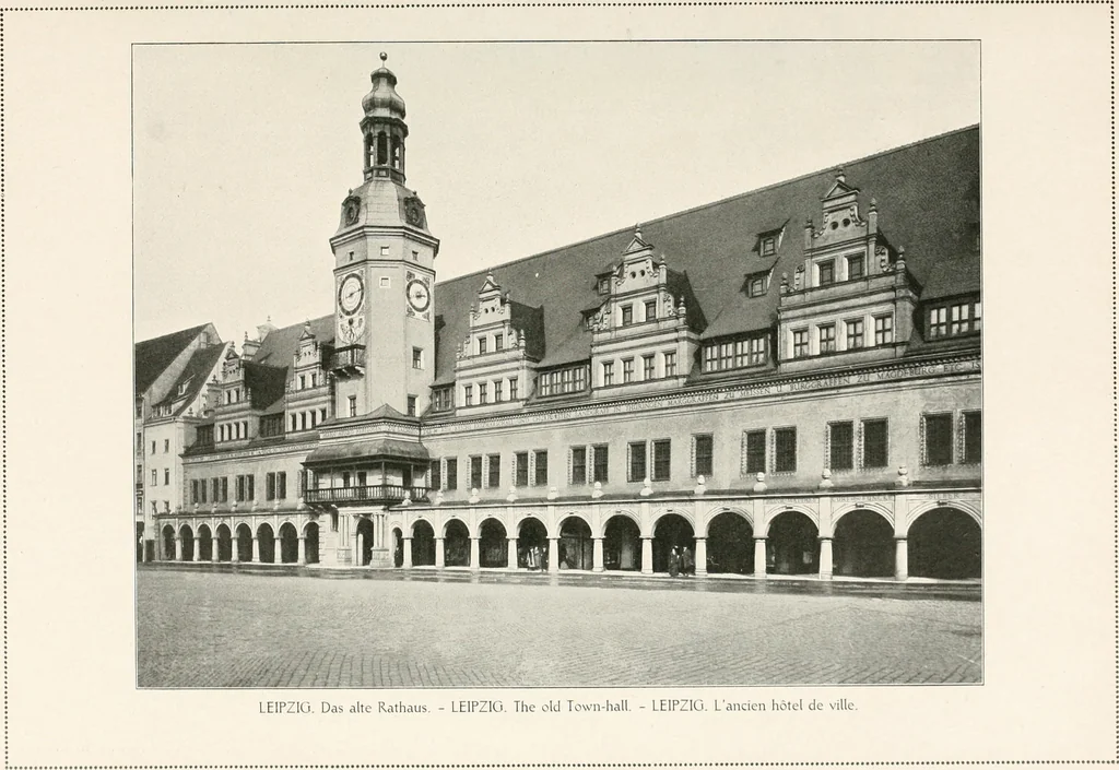 An illustration from Deutsche Baukunst des Mittelalters und der Renaissance : Old German architecture: Ancienne architecture Allemande, 1920, leaf 176