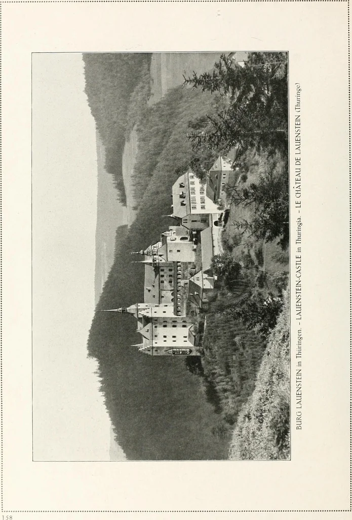 An illustration from Deutsche Baukunst des Mittelalters und der Renaissance : Old German architecture: Ancienne architecture Allemande, 1920, leaf 177