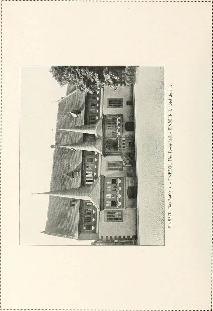 An illustration from Deutsche Baukunst des Mittelalters und der Renaissance : Old German architecture: Ancienne architecture Allemande, 1920, leaf 187
