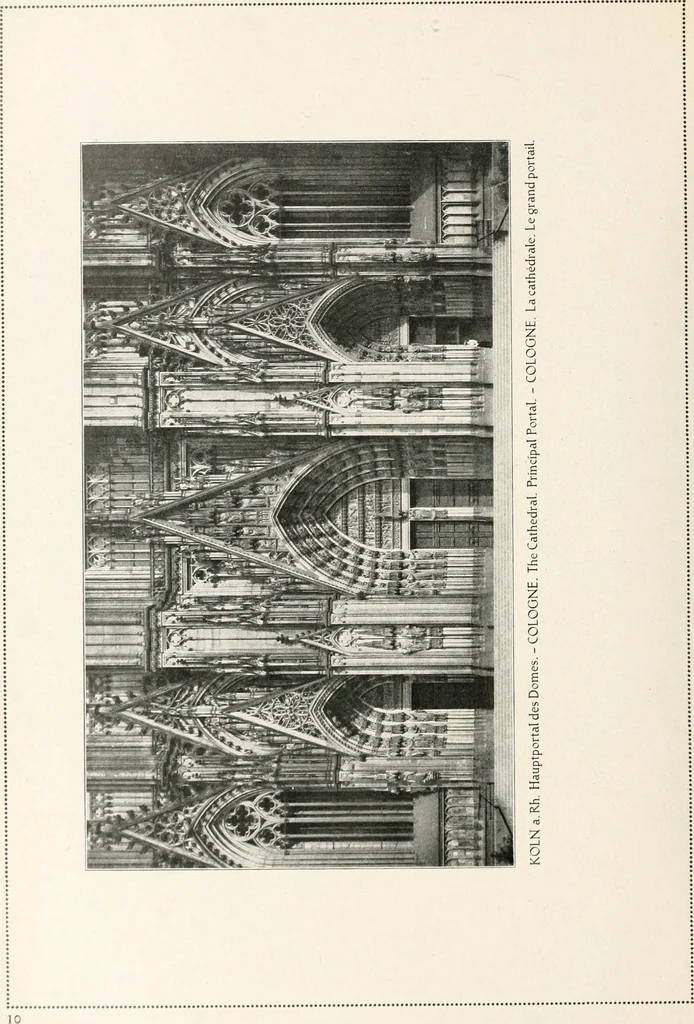 An illustration from Deutsche Baukunst des Mittelalters und der Renaissance : Old German architecture: Ancienne architecture Allemande, 1920, leaf 29