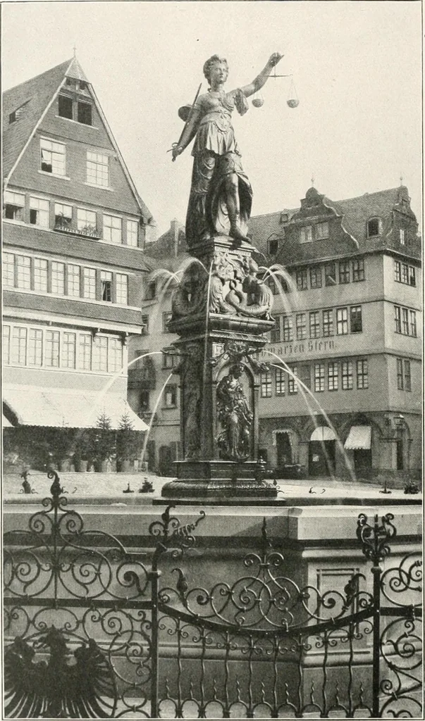 An illustration from Deutsche Baukunst des Mittelalters und der Renaissance : Old German architecture: Ancienne architecture Allemande, 1920, leaf 41