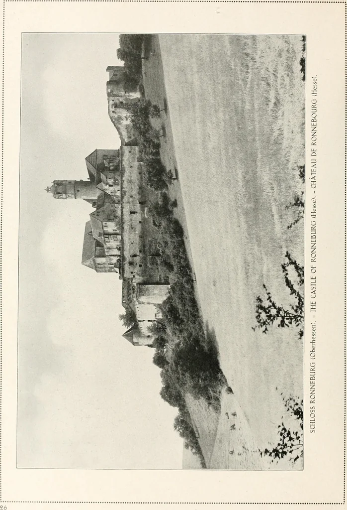 An illustration from Deutsche Baukunst des Mittelalters und der Renaissance : Old German architecture: Ancienne architecture Allemande, 1920, leaf 45