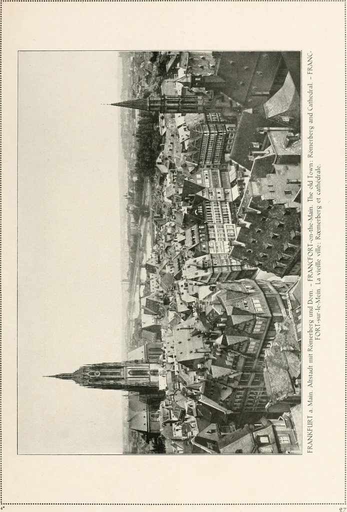An illustration from Deutsche Baukunst des Mittelalters und der Renaissance : Old German architecture: Ancienne architecture Allemande, 1920, leaf 46