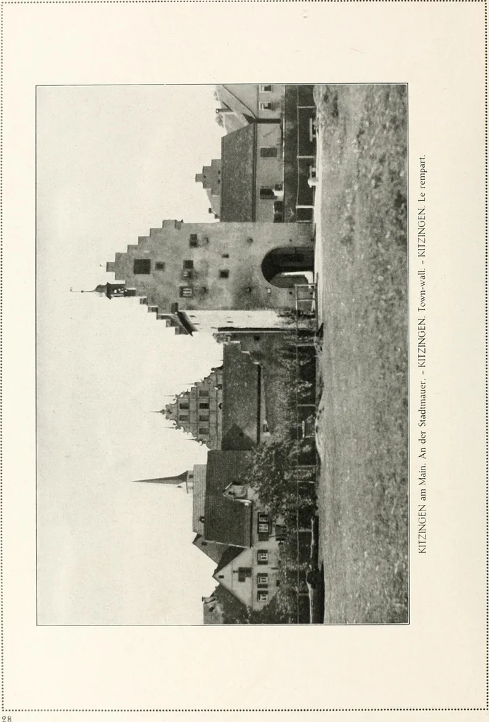 An illustration from Deutsche Baukunst des Mittelalters und der Renaissance : Old German architecture: Ancienne architecture Allemande, 1920, leaf 47