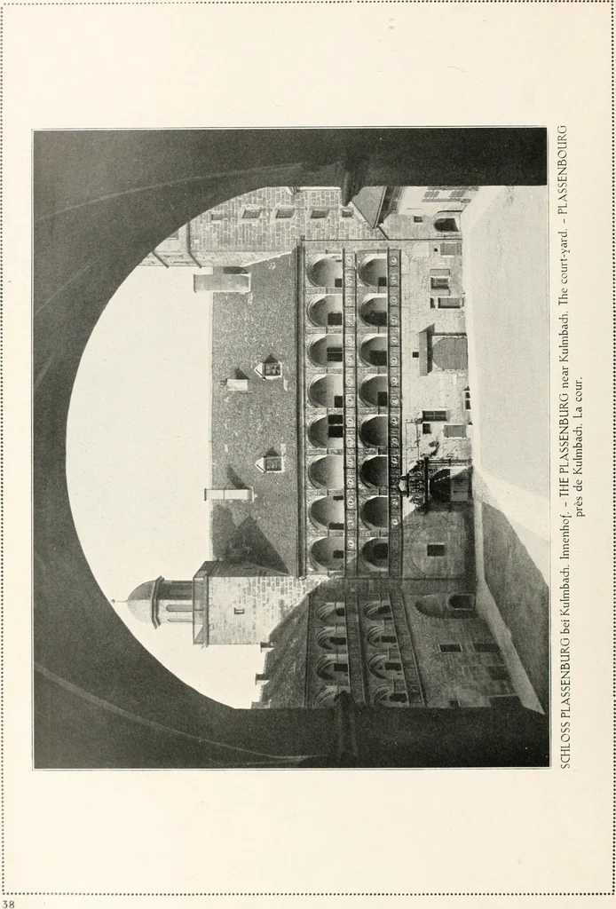 An illustration from Deutsche Baukunst des Mittelalters und der Renaissance : Old German architecture: Ancienne architecture Allemande, 1920, leaf 57