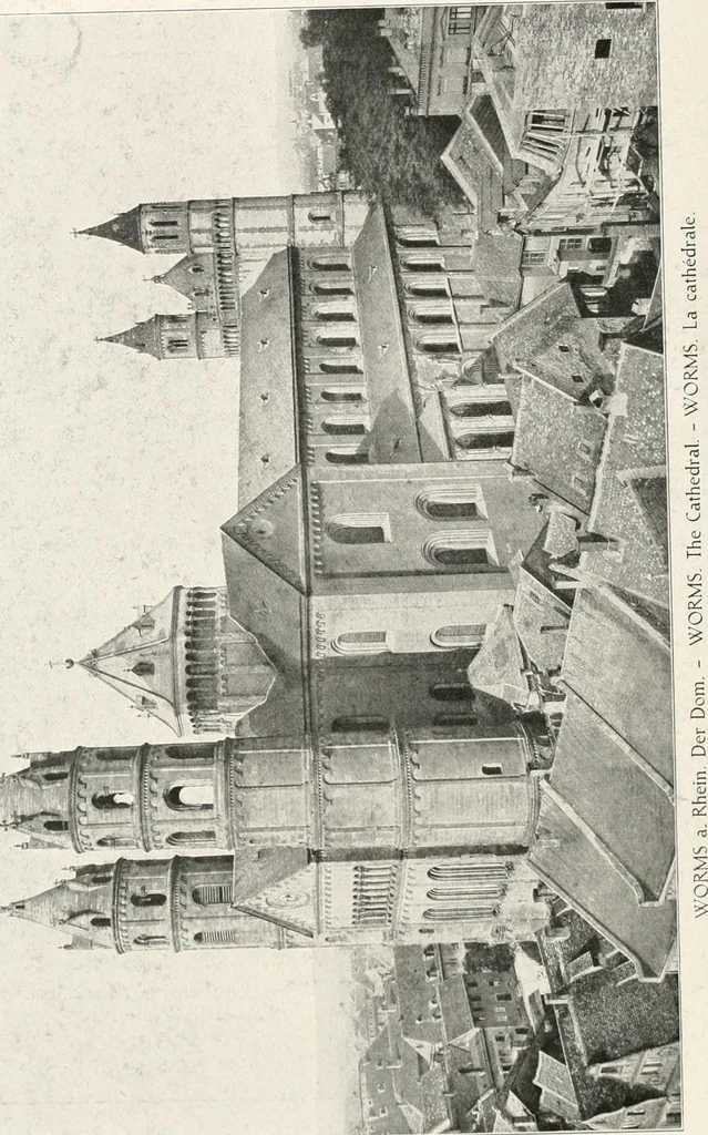 An illustration from Deutsche Baukunst des Mittelalters und der Renaissance : Old German architecture: Ancienne architecture Allemande, 1920, leaf 59