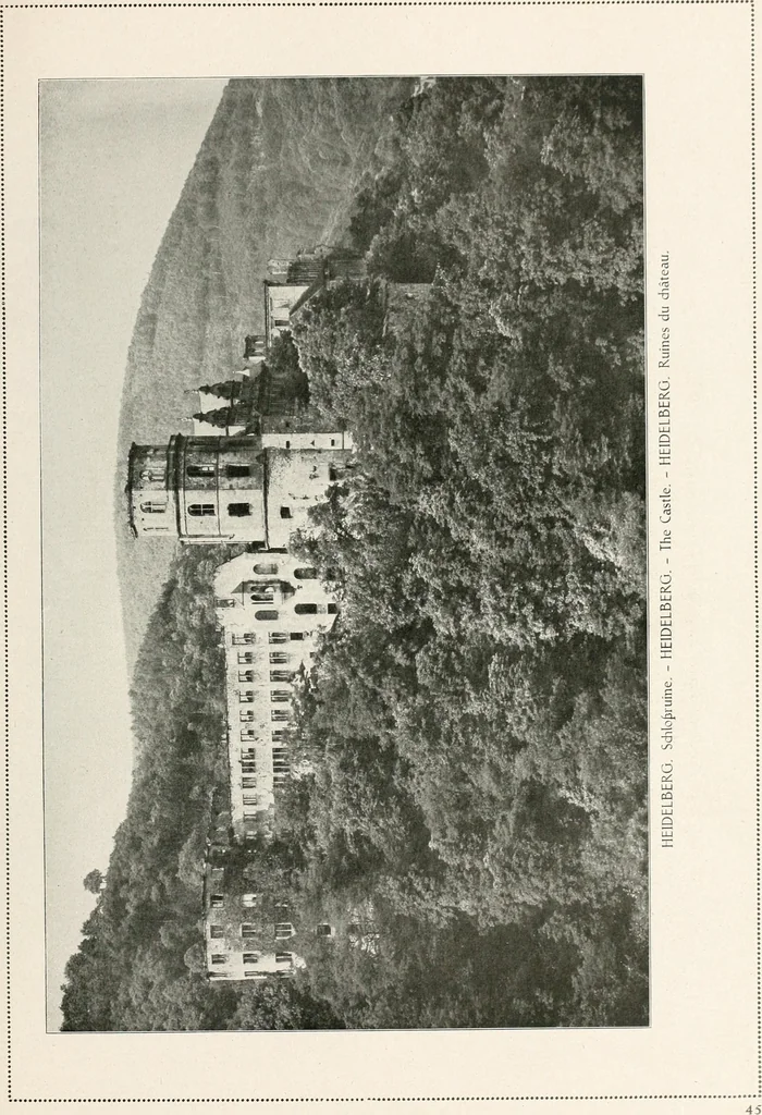 An illustration from Deutsche Baukunst des Mittelalters und der Renaissance : Old German architecture: Ancienne architecture Allemande, 1920, leaf 64