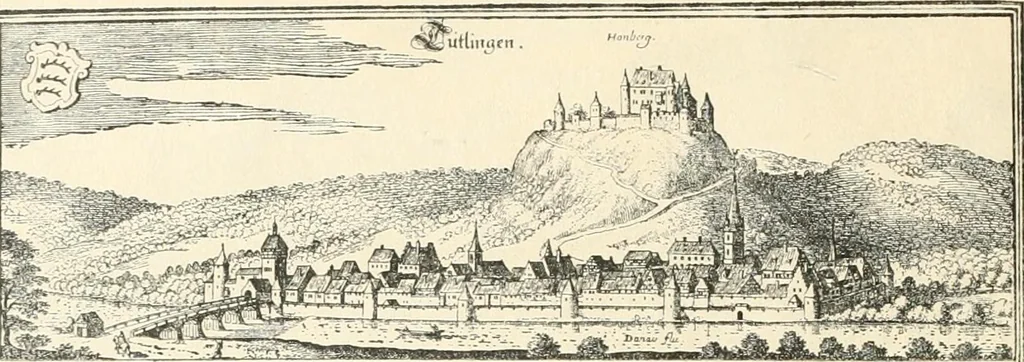 An illustration from Deutsche Baukunst des Mittelalters und der Renaissance : Old German architecture: Ancienne architecture Allemande, 1920, leaf 9