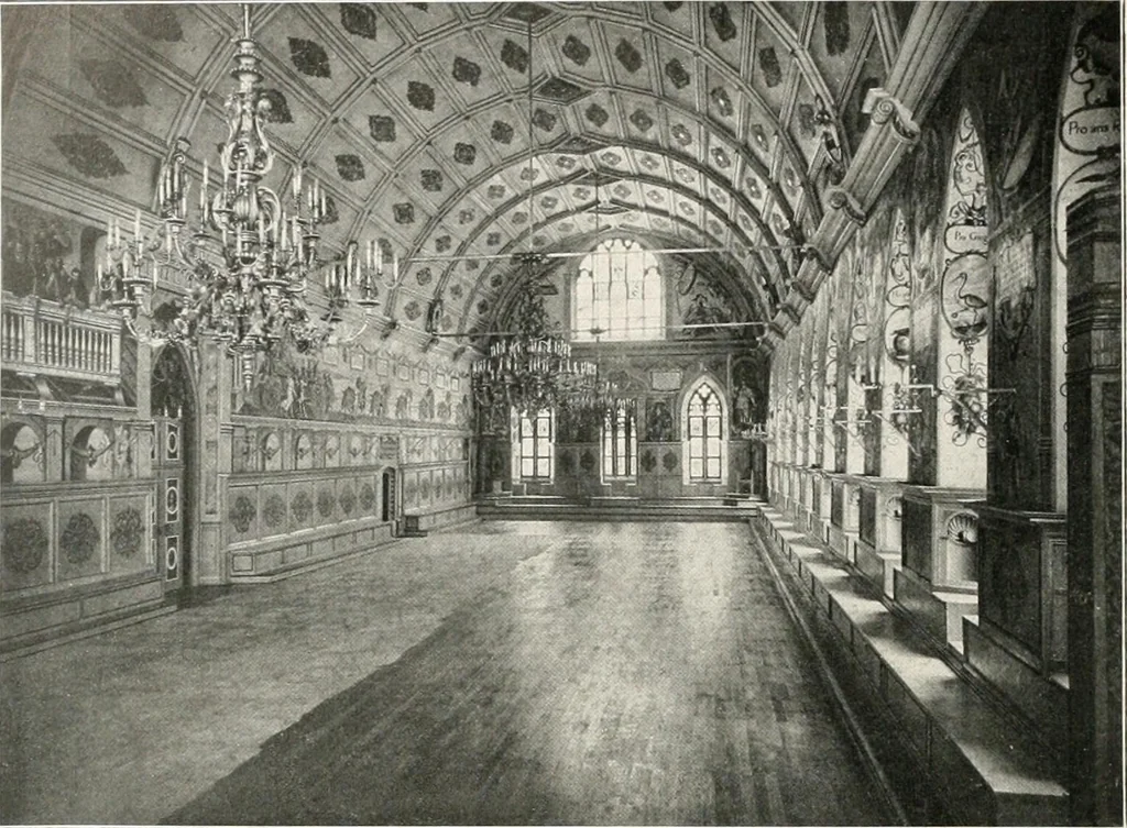 An illustration from Deutsche Baukunst des Mittelalters und der Renaissance : Old German architecture: Ancienne architecture Allemande, 1920, leaf 99