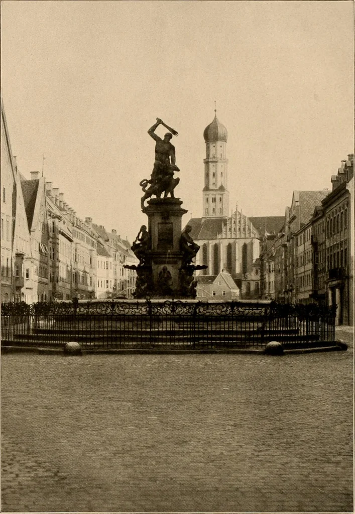 An illustration from Deutsche Baukunst des Mittelalters und der Renaissance = old German architecture, 1922, leaf 101
