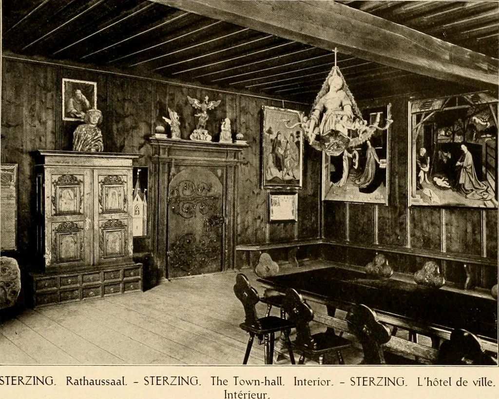 An illustration from Deutsche Baukunst des Mittelalters und der Renaissance = old German architecture, 1922, leaf 106