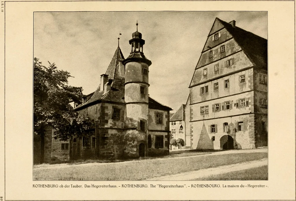 An illustration from Deutsche Baukunst des Mittelalters und der Renaissance = old German architecture, 1922, leaf 116