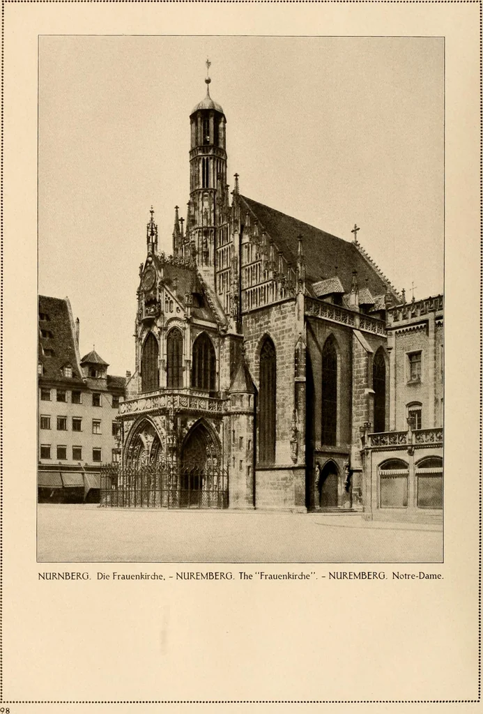 An illustration from Deutsche Baukunst des Mittelalters und der Renaissance = old German architecture, 1922, leaf 125