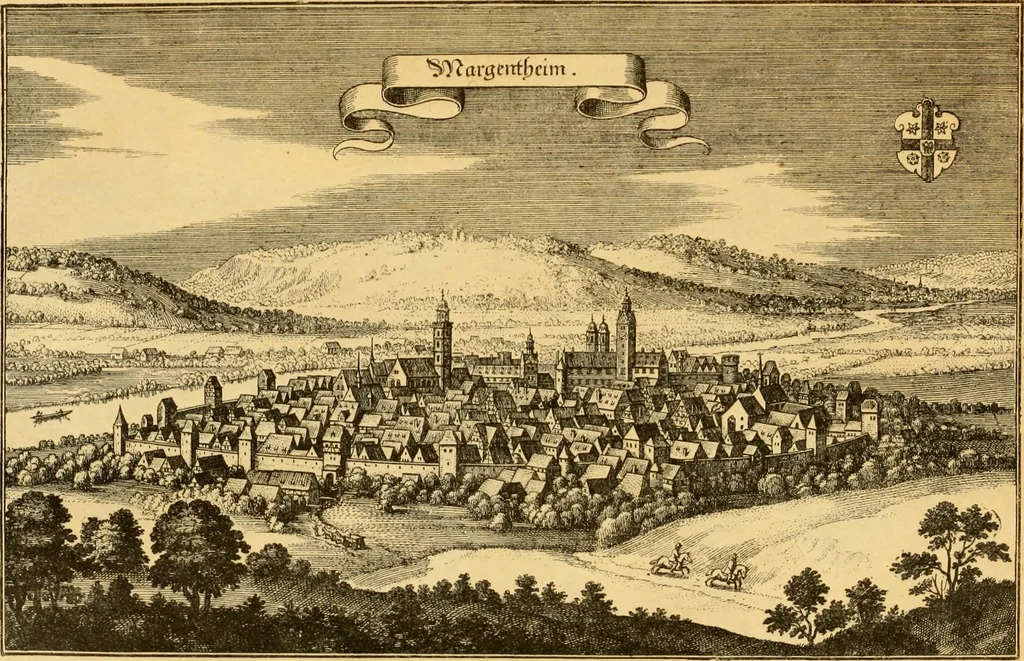 An illustration from Deutsche Baukunst des Mittelalters und der Renaissance = old German architecture, 1922, leaf 160