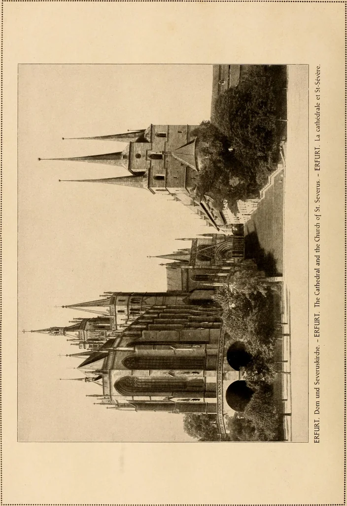 An illustration from Deutsche Baukunst des Mittelalters und der Renaissance = old German architecture, 1922, leaf 185