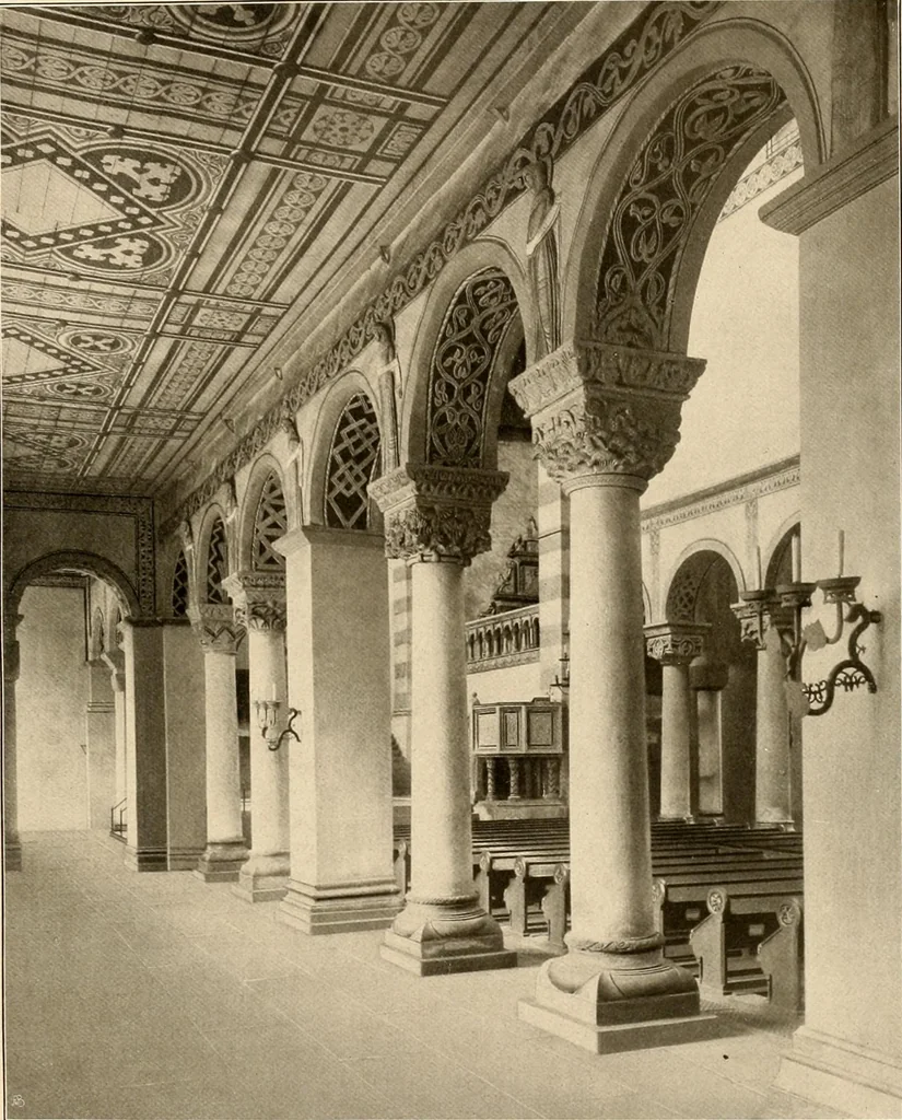 An illustration from Deutsche Baukunst des Mittelalters und der Renaissance = old German architecture, 1922, leaf 198