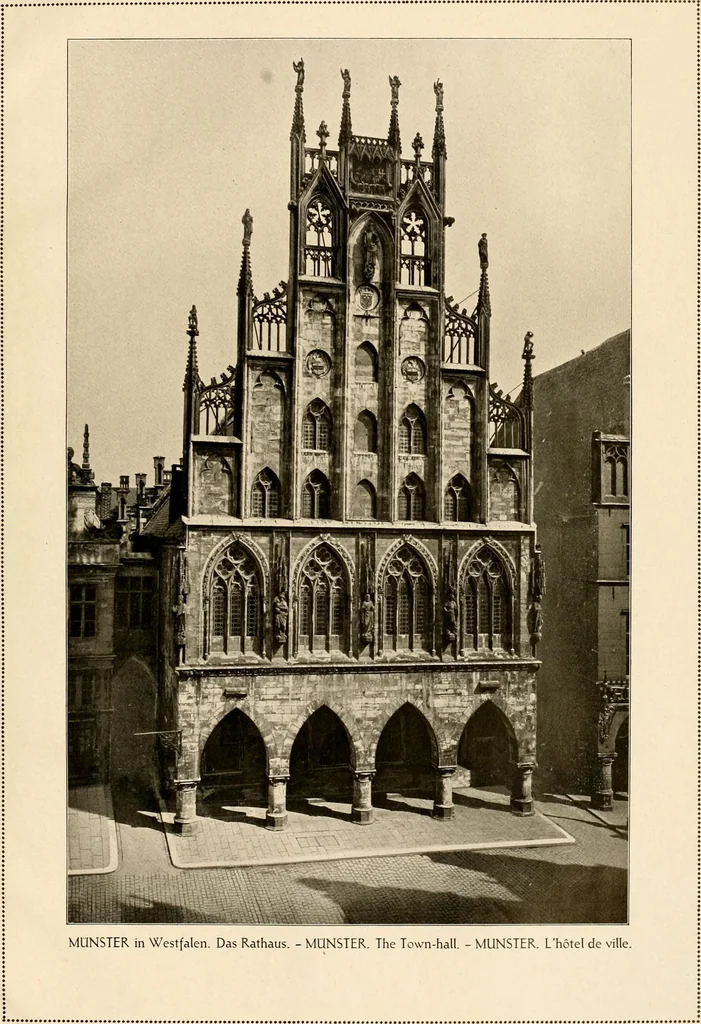 An illustration from Deutsche Baukunst des Mittelalters und der Renaissance = old German architecture, 1922, leaf 216