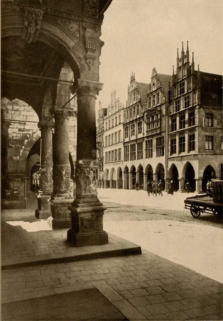 An illustration from Deutsche Baukunst des Mittelalters und der Renaissance = old German architecture, 1922, leaf 223