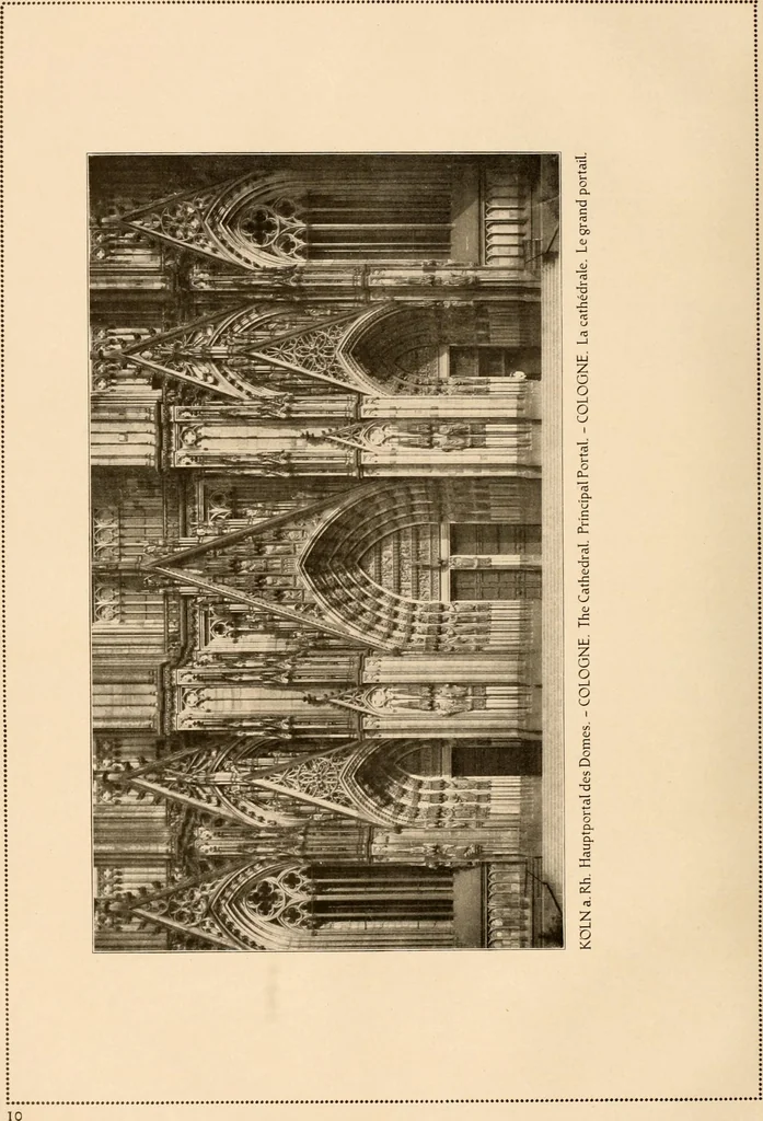An illustration from Deutsche Baukunst des Mittelalters und der Renaissance = old German architecture, 1922, leaf 29