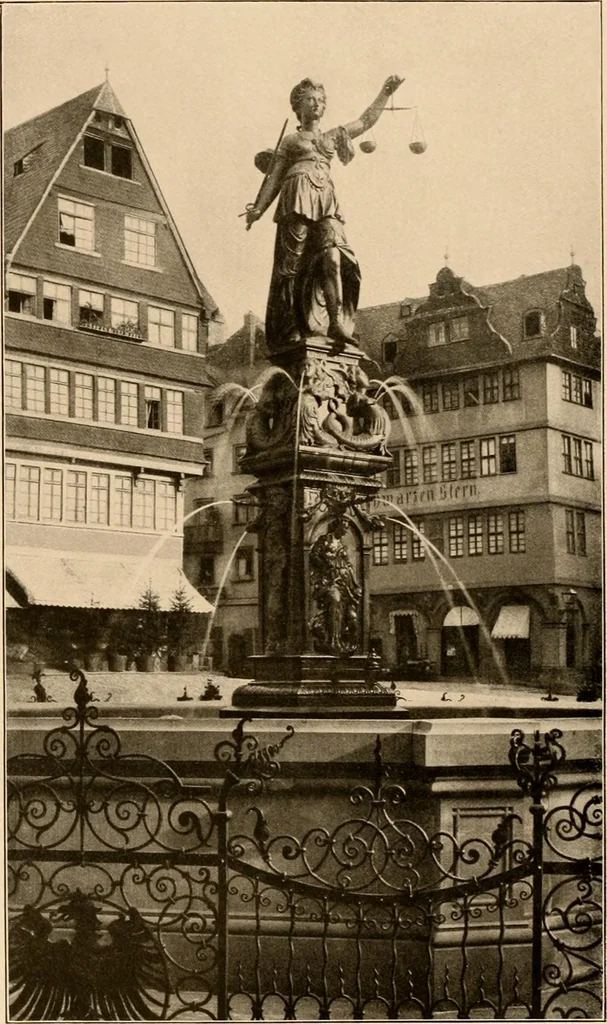 An illustration from Deutsche Baukunst des Mittelalters und der Renaissance = old German architecture, 1922, leaf 43