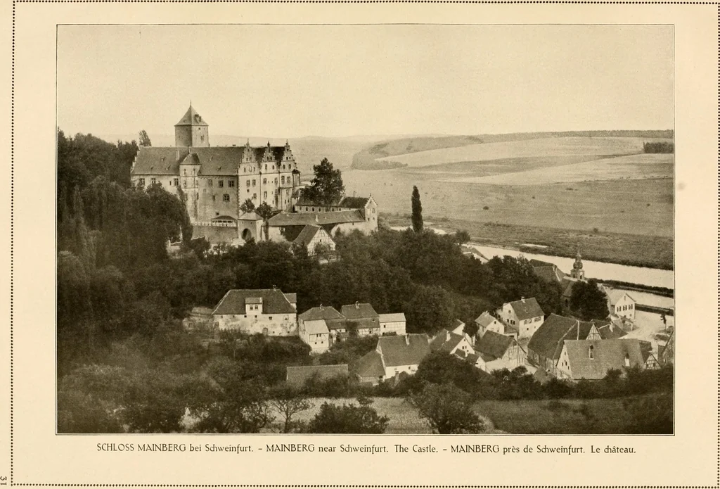 An illustration from Deutsche Baukunst des Mittelalters und der Renaissance = old German architecture, 1922, leaf 54